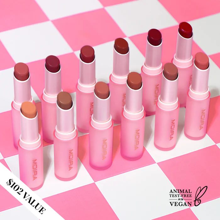 Labial en barra signature Moira Tono 1-12
