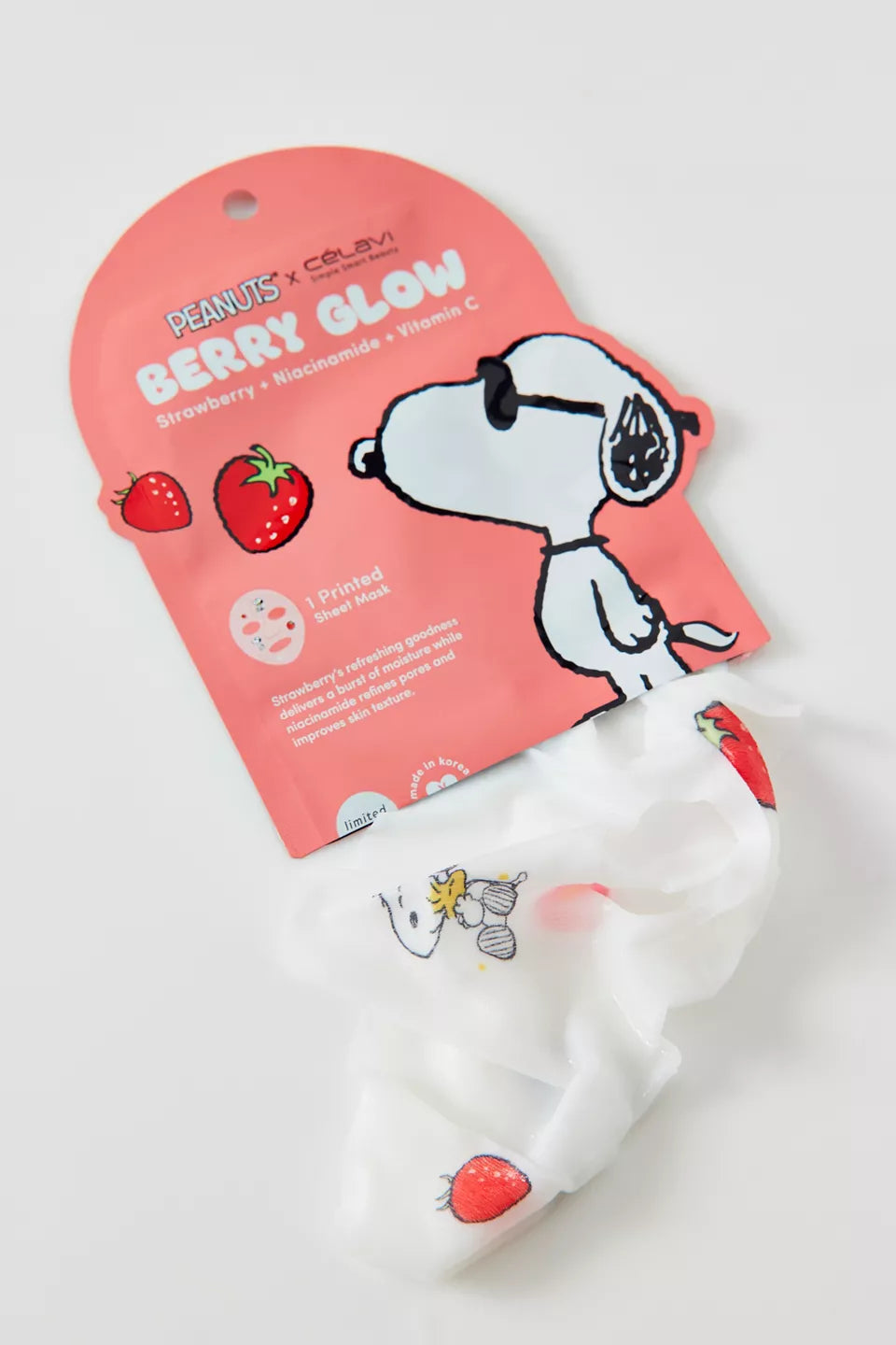 Mascarilla facial Celavi x Peanuts Snoopy