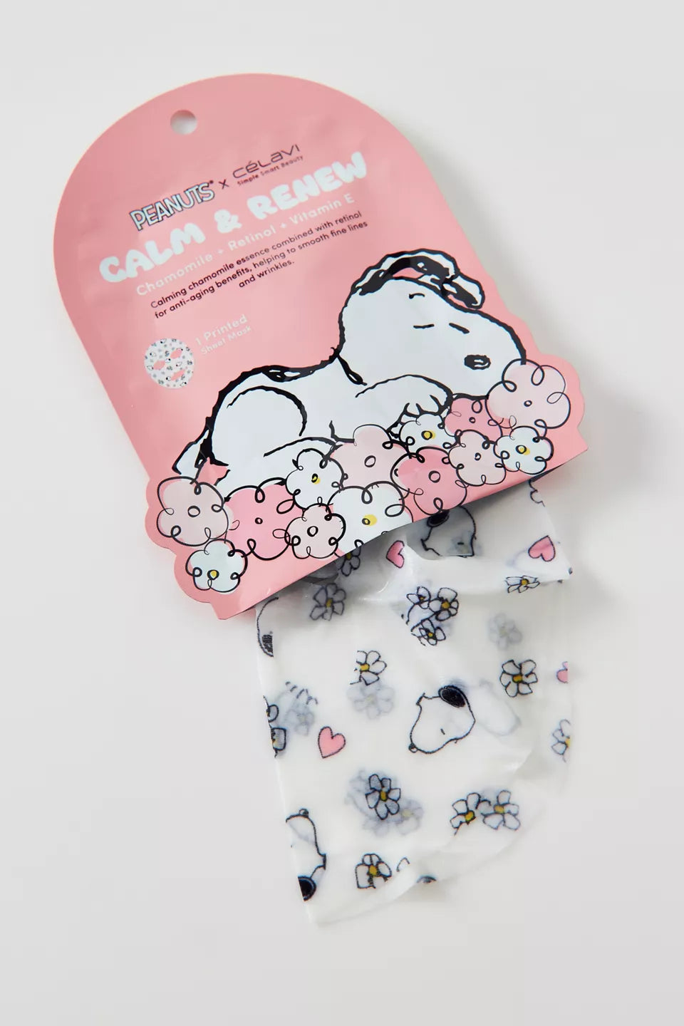 Mascarilla facial Celavi x Peanuts Snoopy