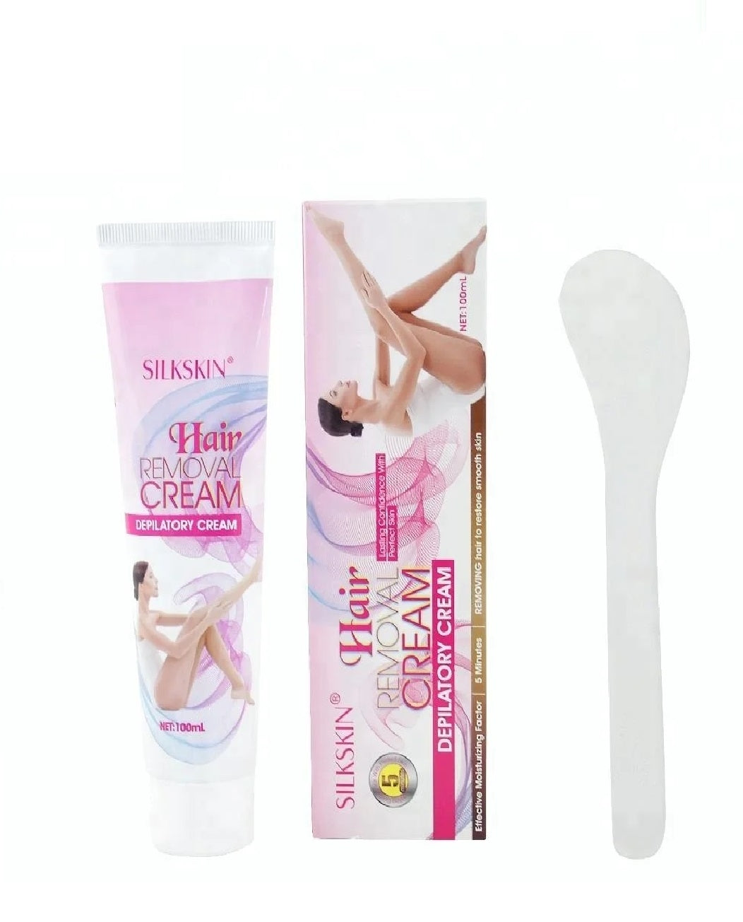 Crema depilatoria Silky Skin
