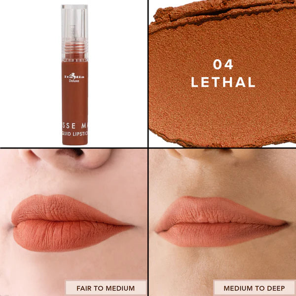 Lápiz labial líquido mousse mate Italua Deluxe