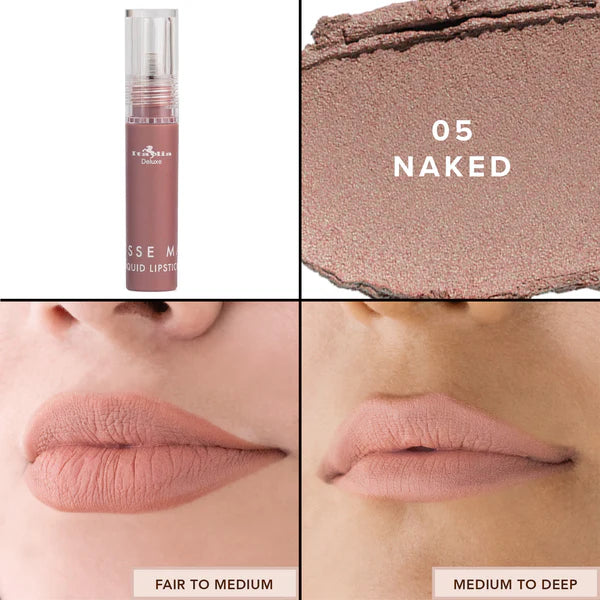 Lápiz labial líquido mousse mate Italua Deluxe
