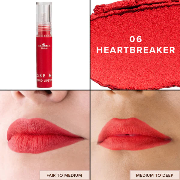 Lápiz labial líquido mousse mate Italua Deluxe