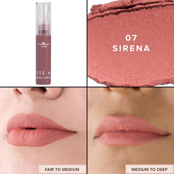 Lápiz labial líquido mousse mate Italua Deluxe