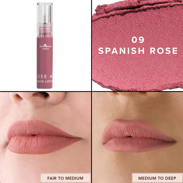 Lápiz labial líquido mousse mate Italua Deluxe