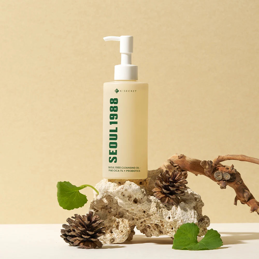 K-SECRET - SEOUL 1988 Cleansing Oil : Pine Cica 1% + Probiotics