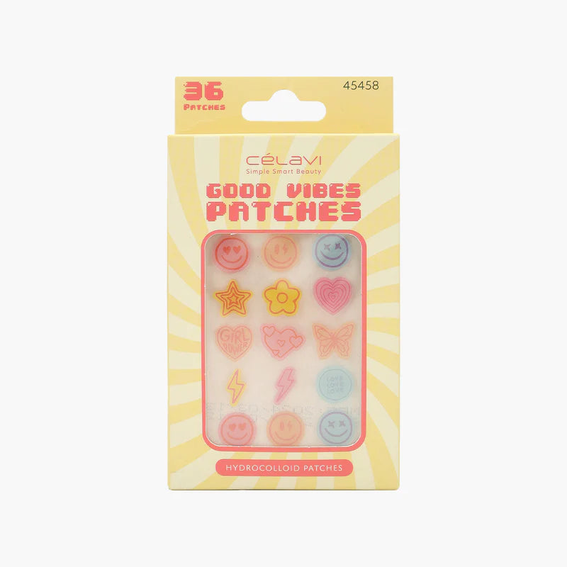 Parches de acne Good Vibes Celavi 36Pcs