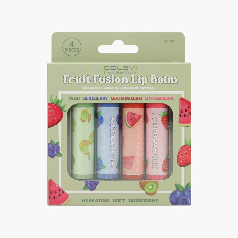 Kit de 4 balsamos fruit fusion