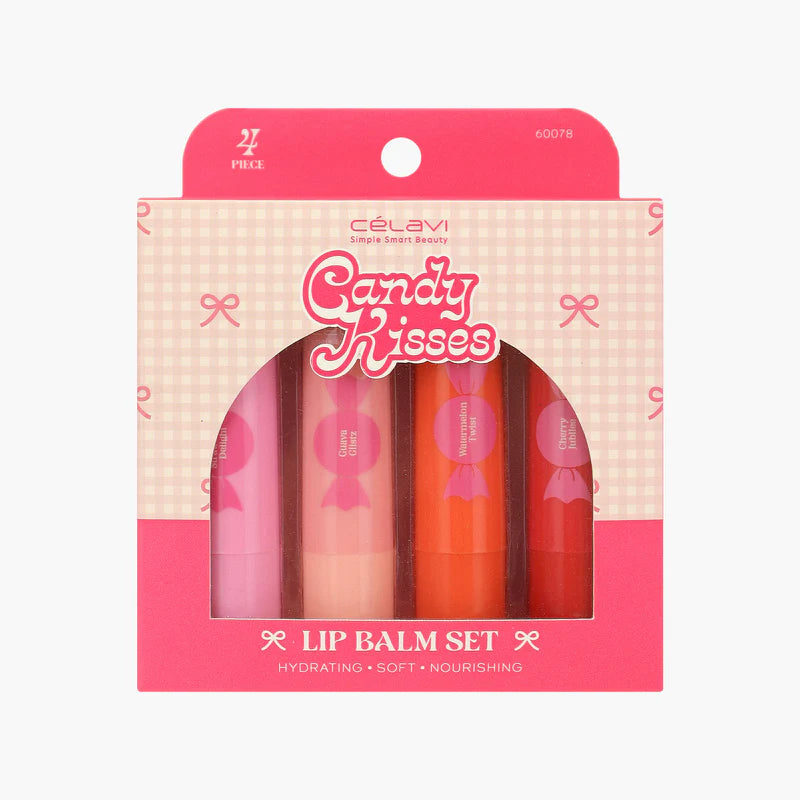 Kit de 4 balsamos Candy Kisses