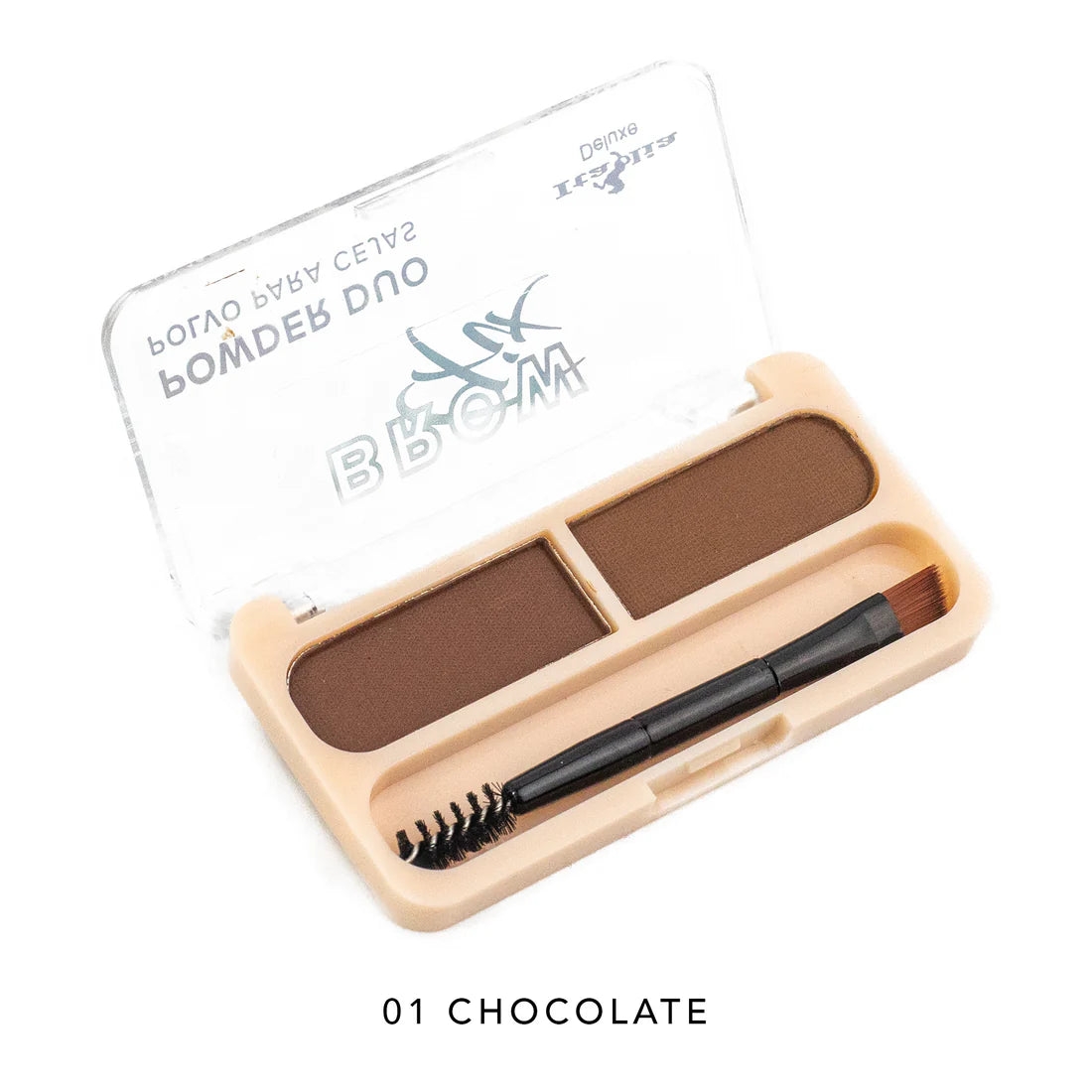 Mini paleta de cejas Brow Fix Powder Duo Italia Deluxe
