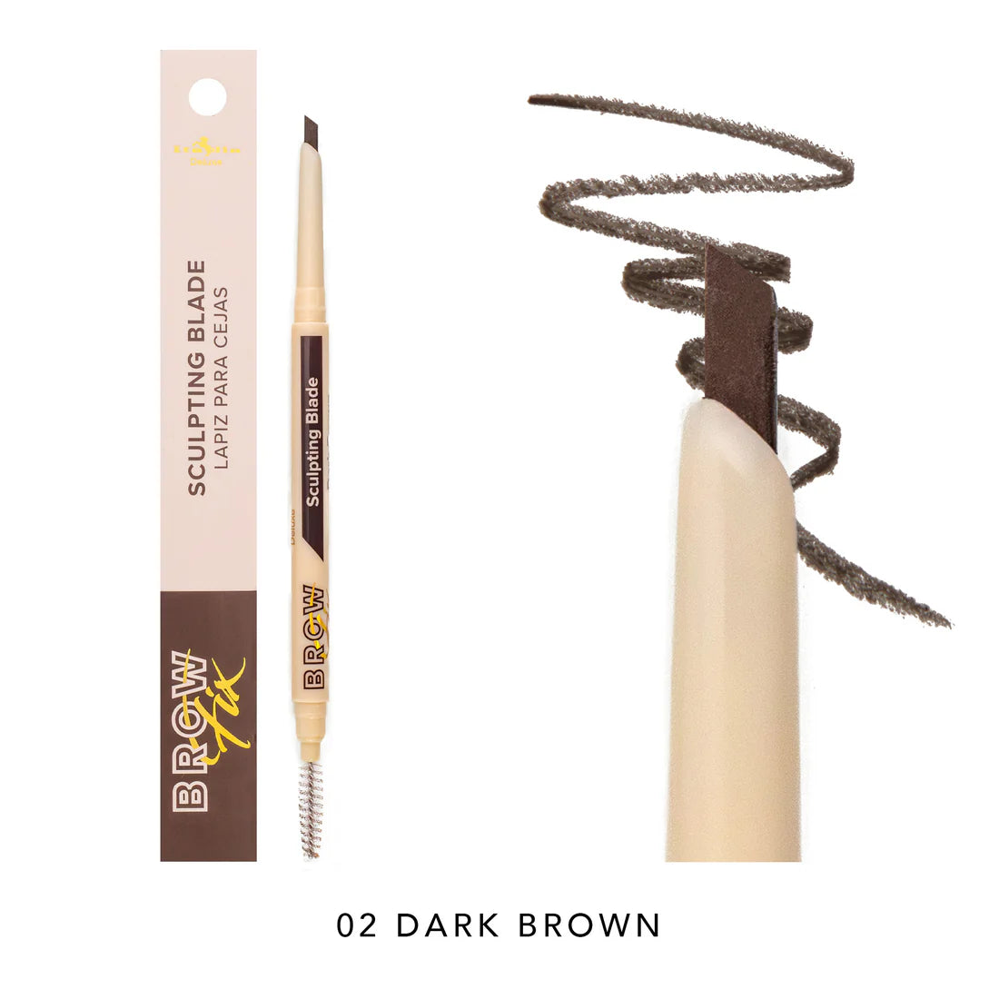 Delineador en Gel Brow Fix Sculpting Blade Italia Deluxe