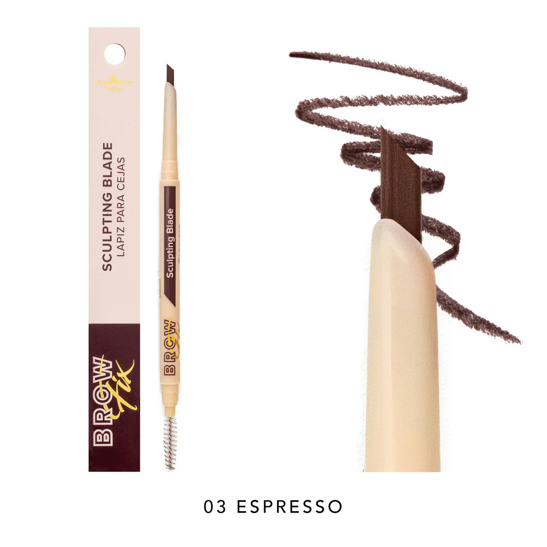 Delineador en Gel Brow Fix Sculpting Blade Italia Deluxe