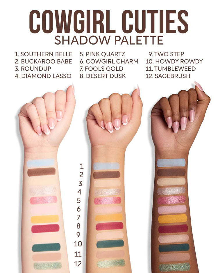 Paleta De Sombras - Cowgirl Cuties Las Chicas Superpoderosas