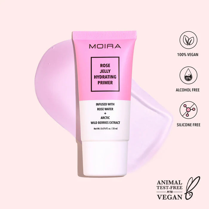 Primer de rosas hidratante Moira