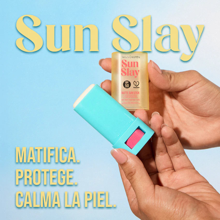 Protector solar matte en Barra Sun Slay Beauty Creations
