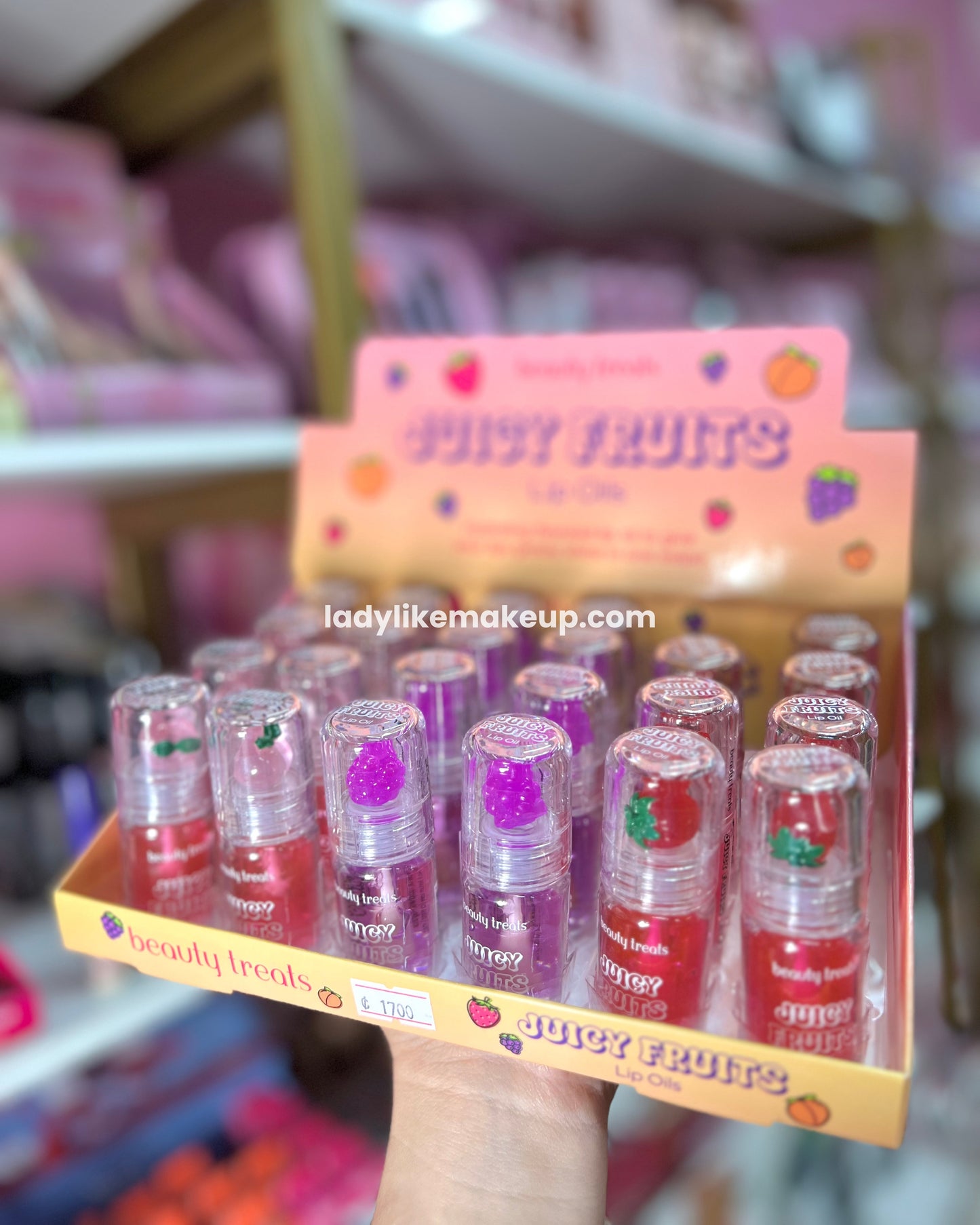 Juicy Fruits Lip Oils Beauty Treats