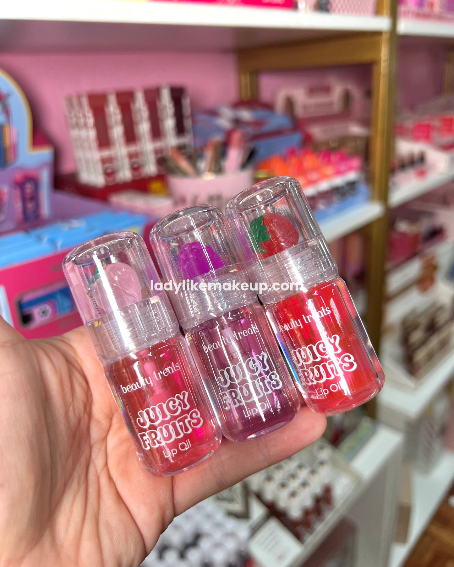 Juicy Fruits Lip Oils Beauty Treats