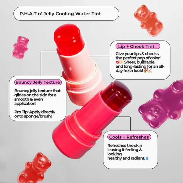 Tinta P.H.A.T n' Jelly Cooling Water Tint Italia Deluxe