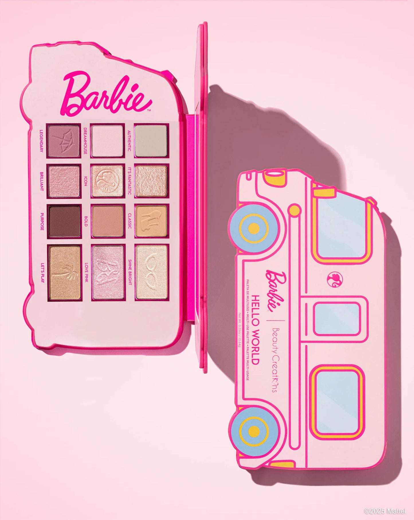 Paleta de sombras "Hello World" de Barbie