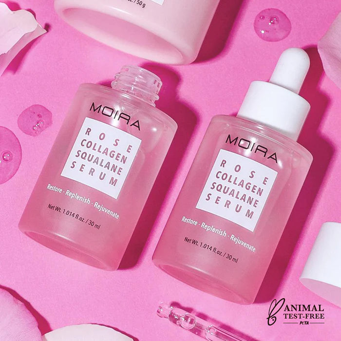 Serum de rosas y colageno squalano Moira