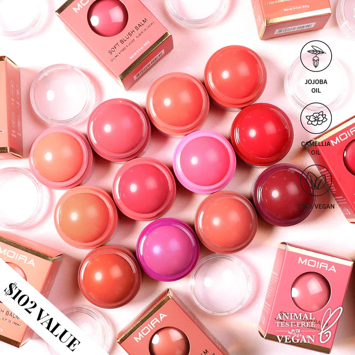 Balsamo/rubor soft blush balm Moira