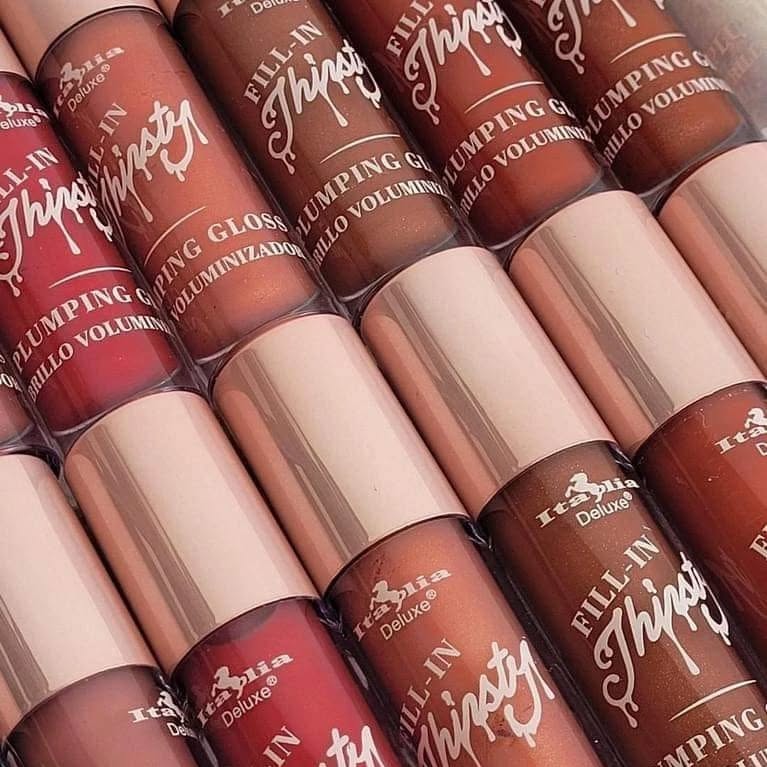 Brillo de labios voluminizador Thirsty Plumping Gloss Italia Deluxe