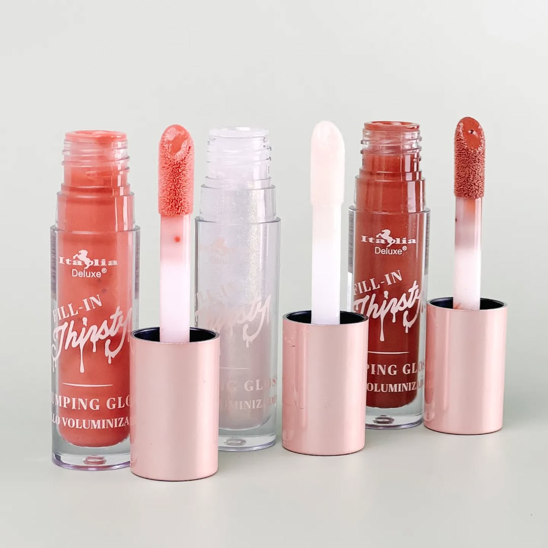 Brillo de labios voluminizador Thirsty Plumping Gloss Italia Deluxe