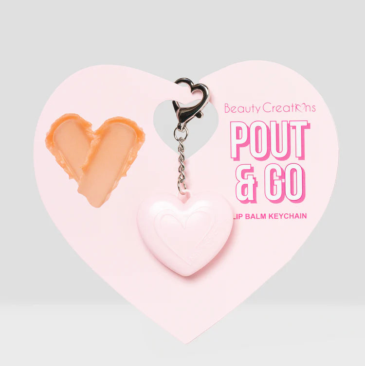 Llavero de bálsamo labial Pout & Go