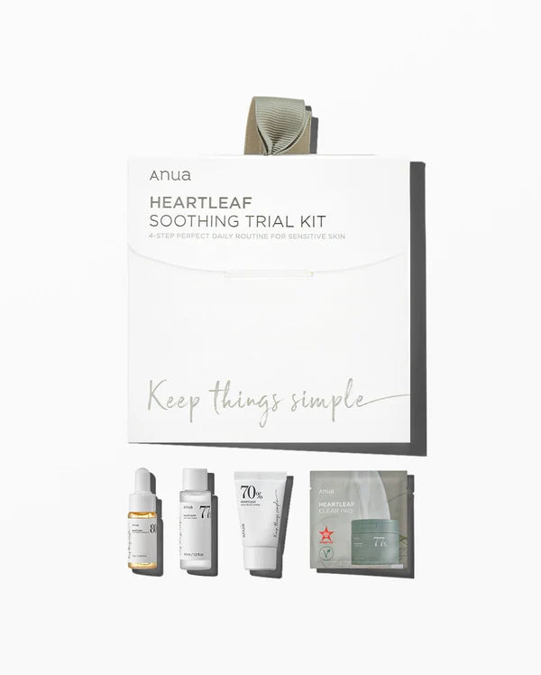 Heartleaf Soothing Trial Kit (4 productos)