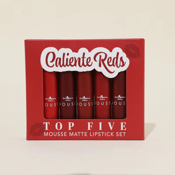 Labiales Mousse Matte Lipstick - Top Five Sets