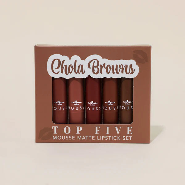 Labiales Mousse Matte Lipstick - Top Five Sets
