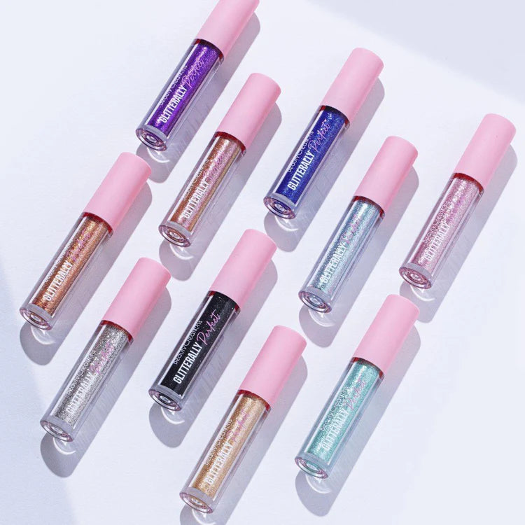 Delineadores Glitterally Perfect: delineadores con glitter Beauty creations