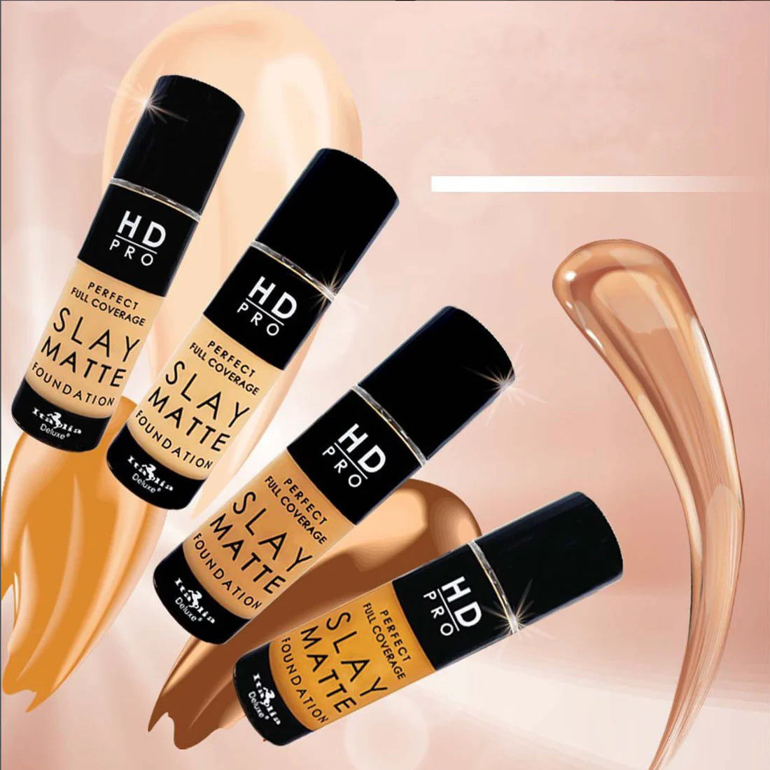 Base HD Pro Slay Matte Liquid Foundation Italia Deluxe