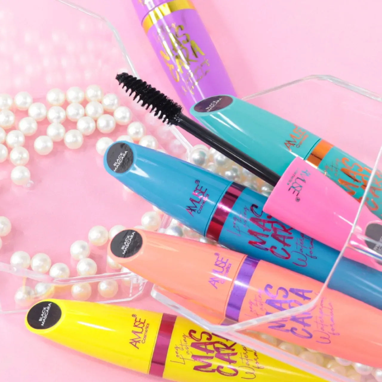 Mascara long lasting Amuse (negra)