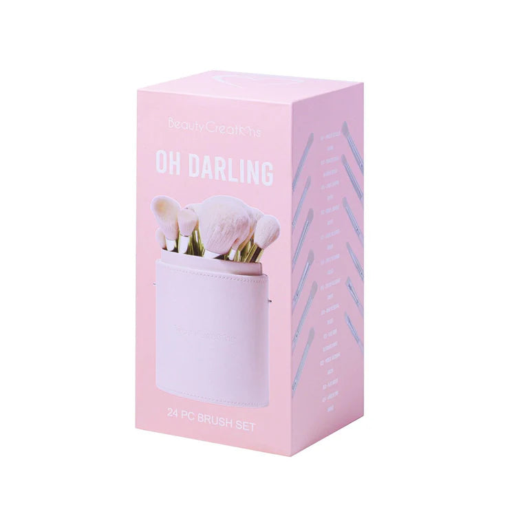 Set de brochas Oh darling Beauty Creations 24Pcs