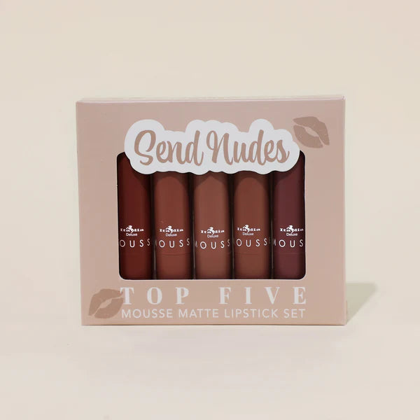 Labiales Mousse Matte Lipstick - Top Five Sets