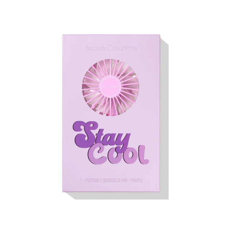 Abanico de mano Stay Cool Beauty Creations