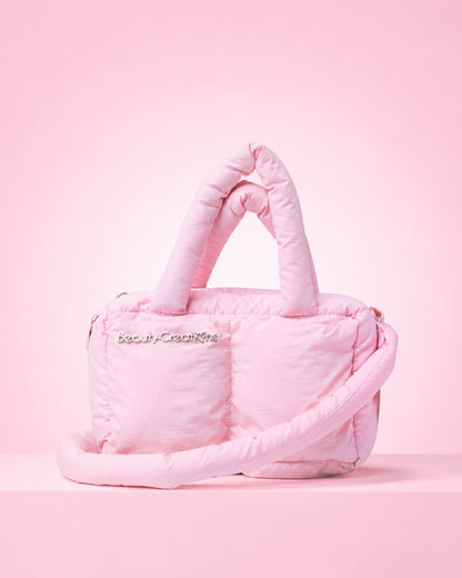 Puff Cosmetic Bag Pink Beauty Creations