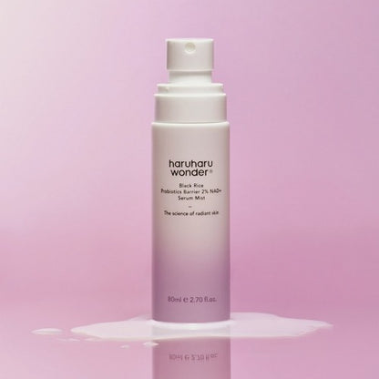 Haruharu Wonder Black Rice Probiotics Barrier 2% NAD+ Serum Mist 80ml