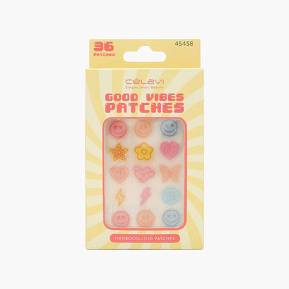 Parches de acne Good Vibes Celavi 36Pcs