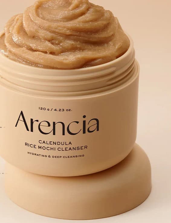 Arencia Calendula Rice Mochi Cleanser 120g