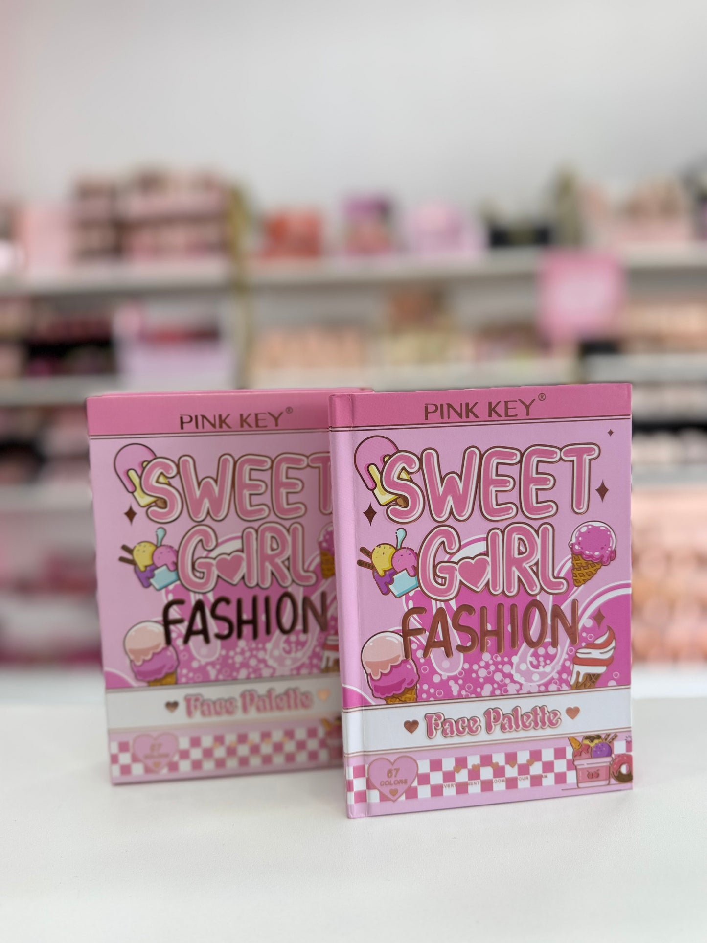Paleta multifuncional Sweet Girl Fashion Pink Key