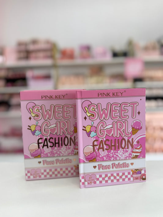 Paleta multifuncional Sweet Girl Fashion Pink Key