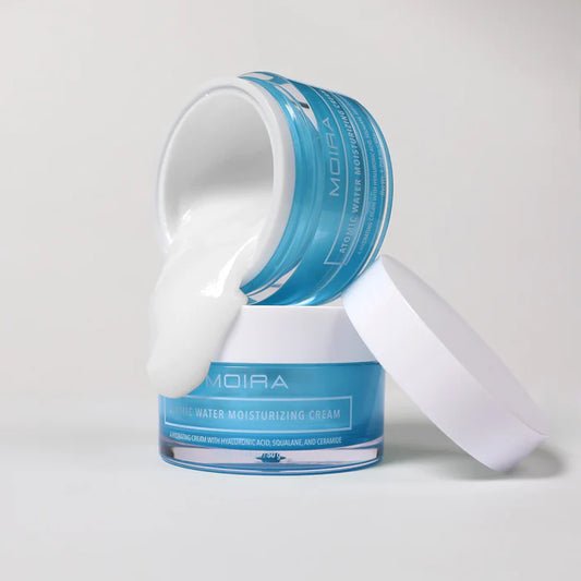Crema hidratante Atomic water Moira