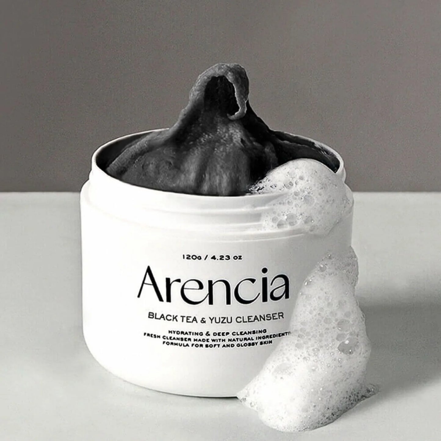 Arencia Black Tea Rice Mochi Cleanser 120g