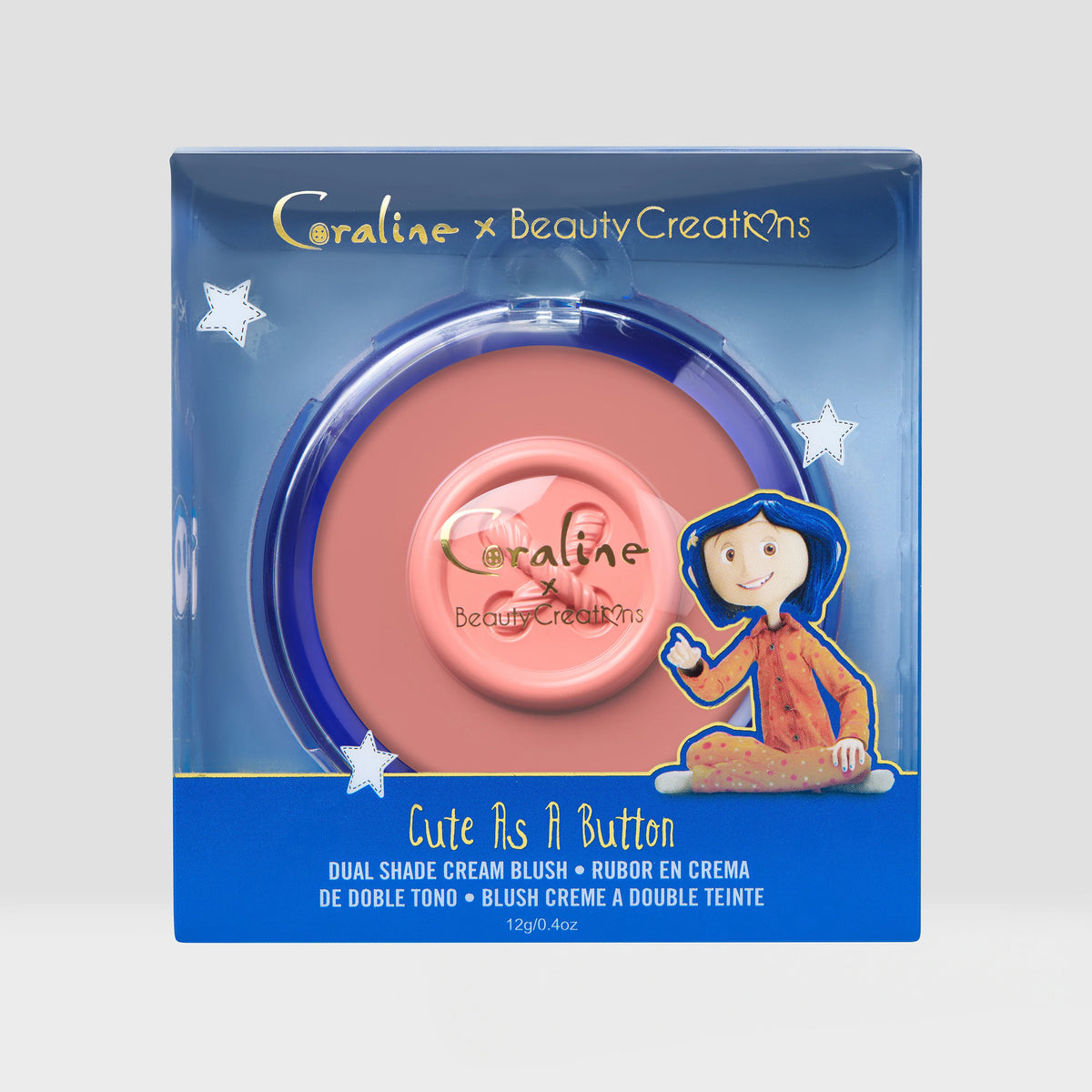 Beauty Creations x Coraline Rubor botón Cute As A Button