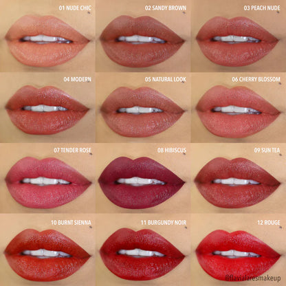 Labial en barra signature Moira Tono 1-12