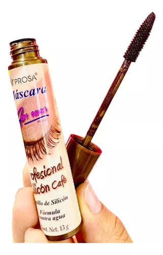 Mascara profesional silicon Cafe Prosa