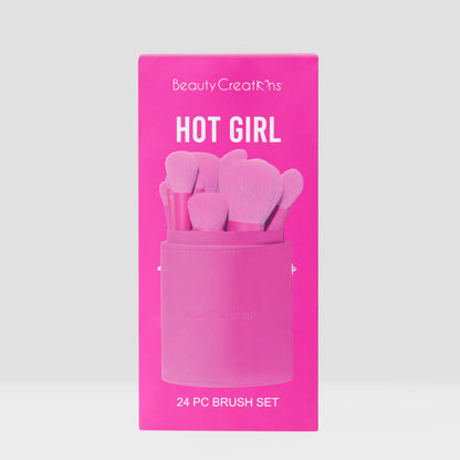 Set de brochas Hot Girl Beauty Creations 24pcs