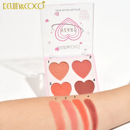 Paleta de rubores Desire Heart Kevin&Coco